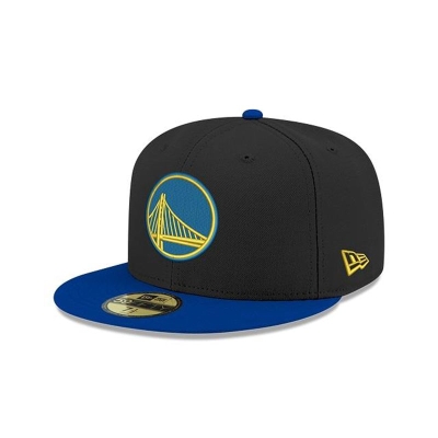 Sapca New Era Golden State Warriors NBA Two Tone 59FIFTY Fitted - Negrii